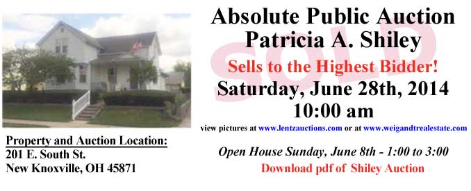 Patricia Shiley Auction