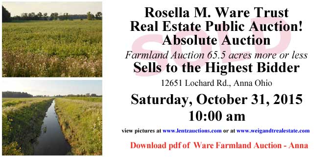 Rosella M. Ware Trust Auction